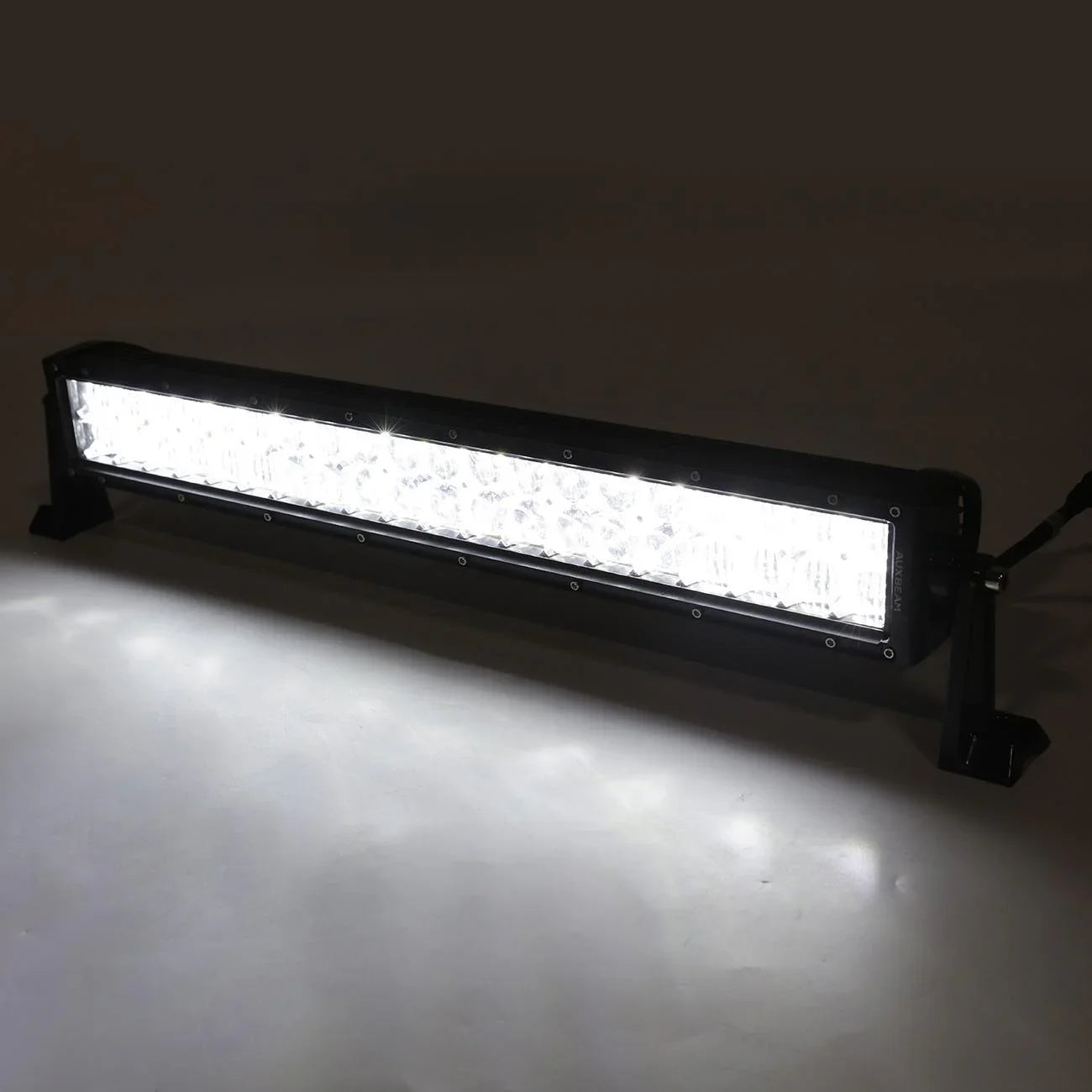 Auxbeam 22 Inch Off Road Light Bar | V-Series RGB Color Changing