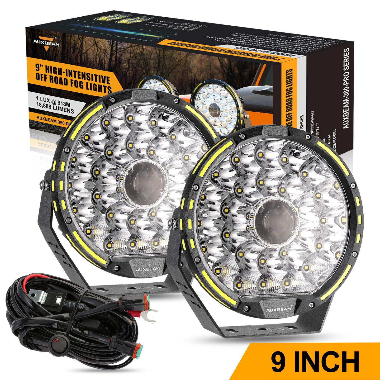 2pcs/set) 9 INCH 270W 37776LM 360-PRO Series Custom Lens LED Driving