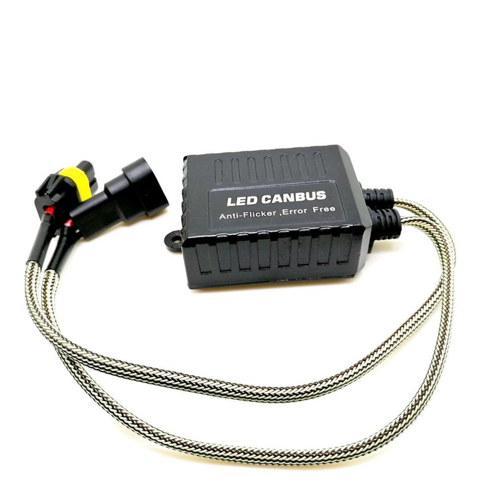 TONYSA Décodeur CANbus H4 LED, 2 Pièces, DC 9 à 16V, Plug And Play Resistance De Phare Anti Scintillement 92360401