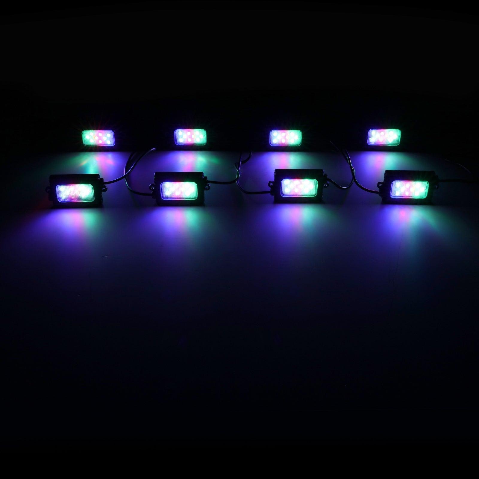 Rock lights for trucks utv atv cars | RGB Led Rock lights kit