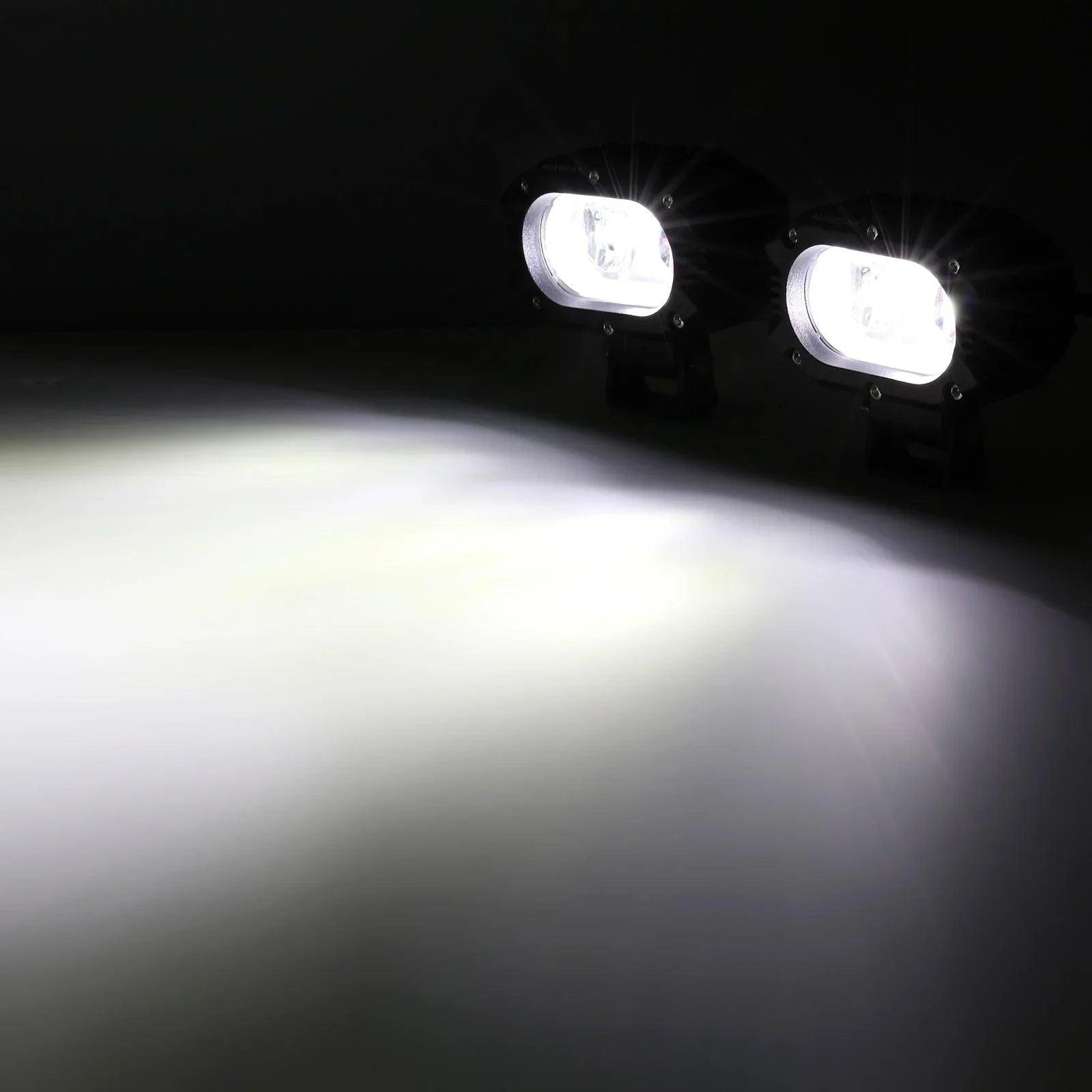 R4 Led R4 Series | 4 Inch 60W Corrugated Lens 120° Wide Beam LED Pods Lights