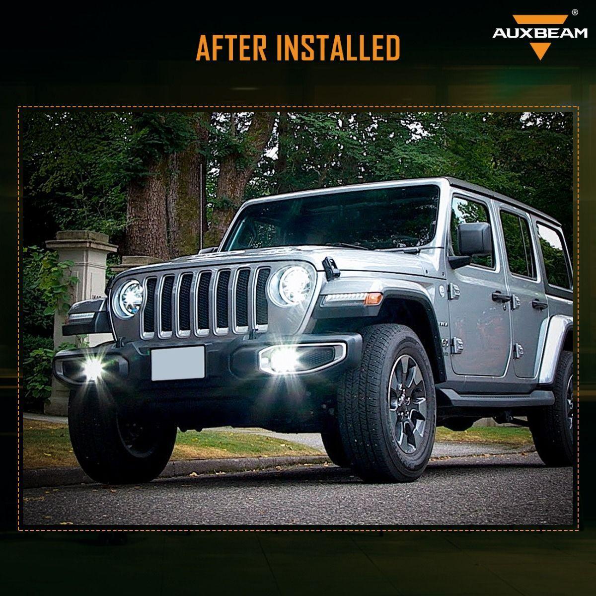 Kiwi Master LED Fog Lights for Jeep Gladiator JT 2018-2025 Jeep Wrangler JL/4xe Accessories Kiwi Master LED Fog Lights for Jeep Gladiator JT 2018-2025 Jeep Wrangler JL/4xe Accessories