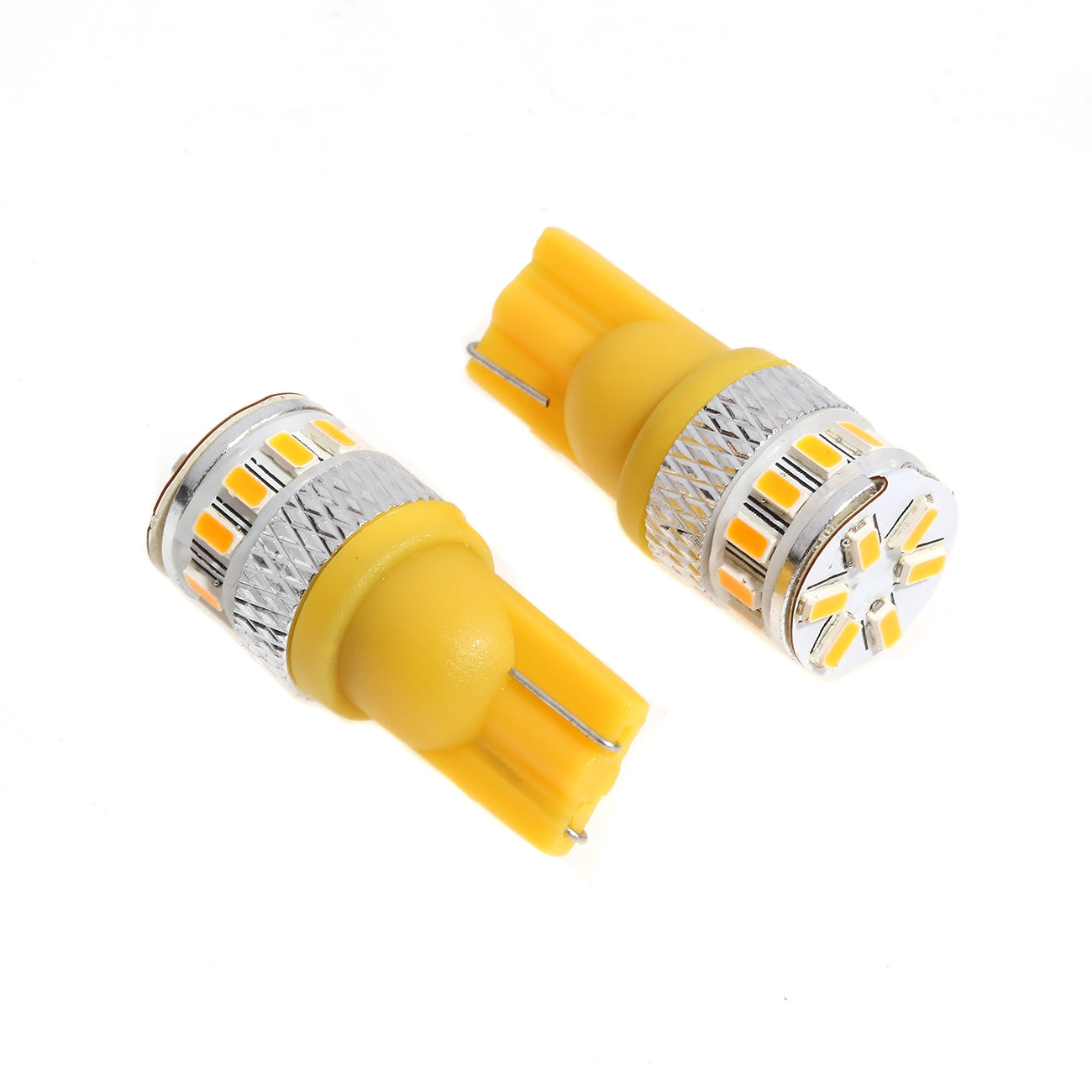 168 2825 W5W T10 LED Interior Light Bulbs 2W 300% Brighter Amber | 2 Bulbs