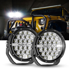 【Kaz】Auxbeamワークライト Auxbeam 7 Inch Round OffRoad Light ,4wd spotlights, spot lights