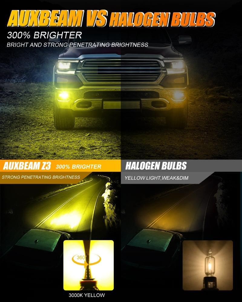 H11/H8/H9 Cool White/Yellow 8000LM LED Fog Light/DRL BULBS 44W
